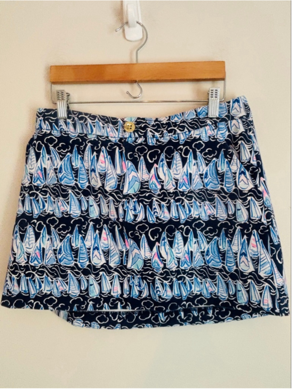 LILLY PULITZER Ladies Colette Knit Skort "SAILS AND STRIPES"  Size 0 Preppy